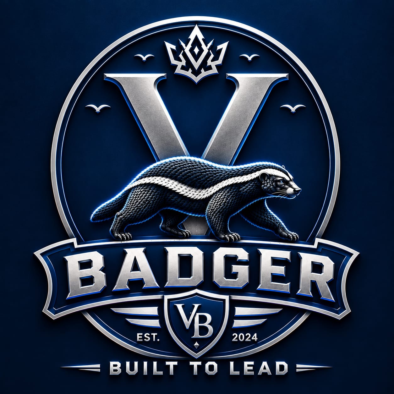 Valiant Badger Logo